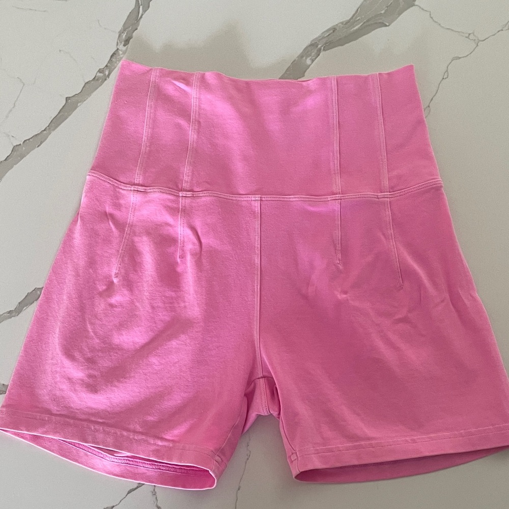 Aerie Pink Women's High-Waisted Shorts